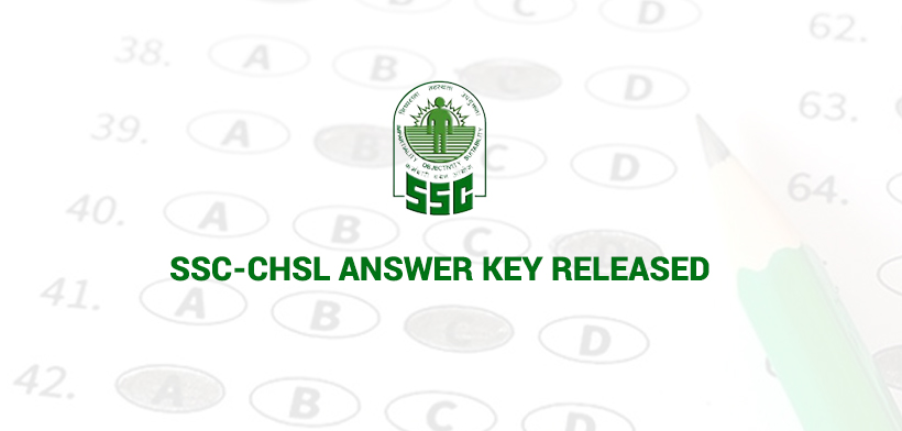 SSC-CHSL Answer Key Released