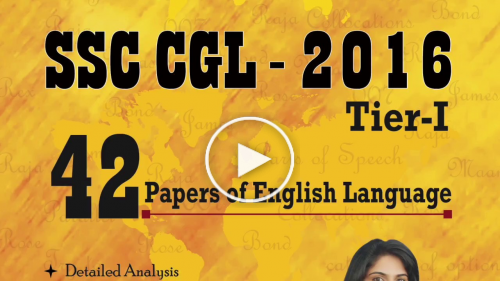 SSC CGL 2016 TIER-1 ENGLISH PAPER WITH DETAILED SOLUTION